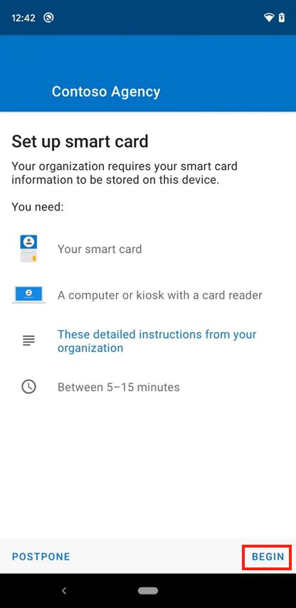 smart card in mobile|setup mobile smart card access.